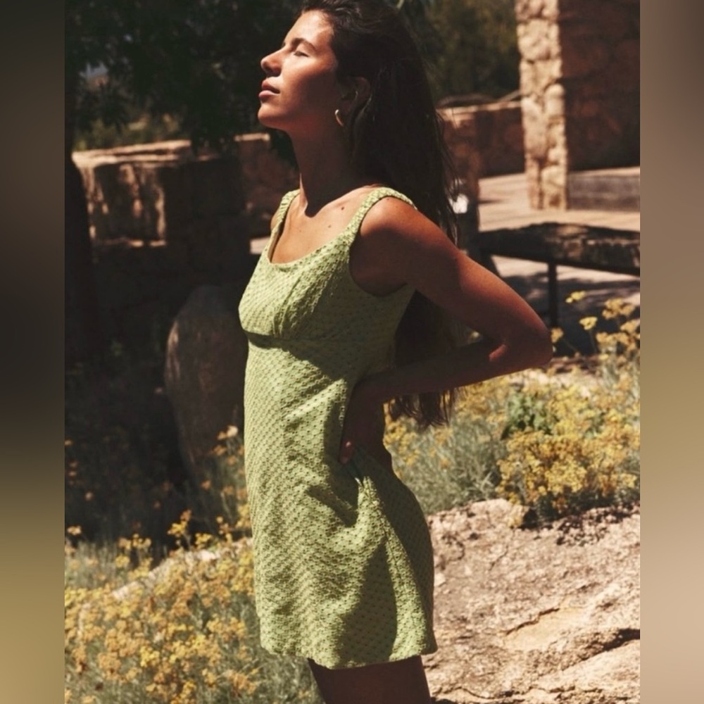 69. NWT Free People Berry Kiss Mini Dress - Picture 2 of 3